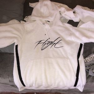 Jordan wing Sherpa hoodie